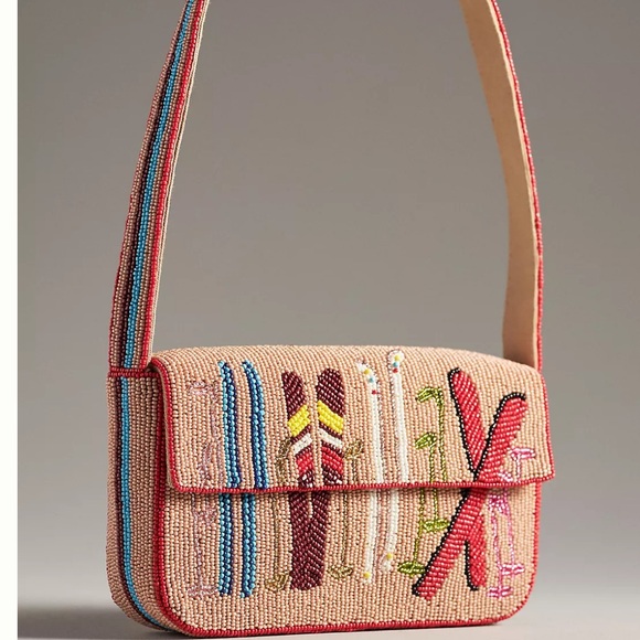 Anthropologie Handbags - NWOT Anthropologie The Fiona Beaded Bag